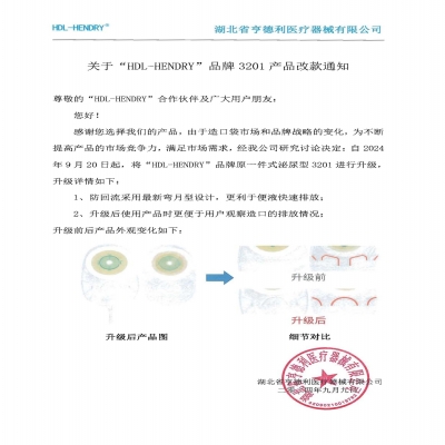 关于“HDL-HENDRY”品牌3201产品改款通知